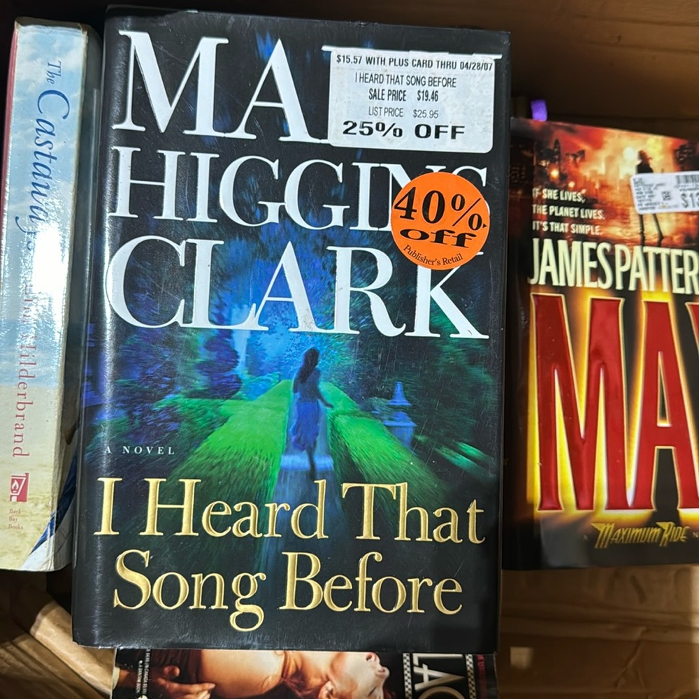 Mary Higgins Clark book